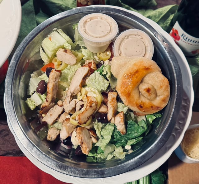 Grilled Chicken House Tossed.
