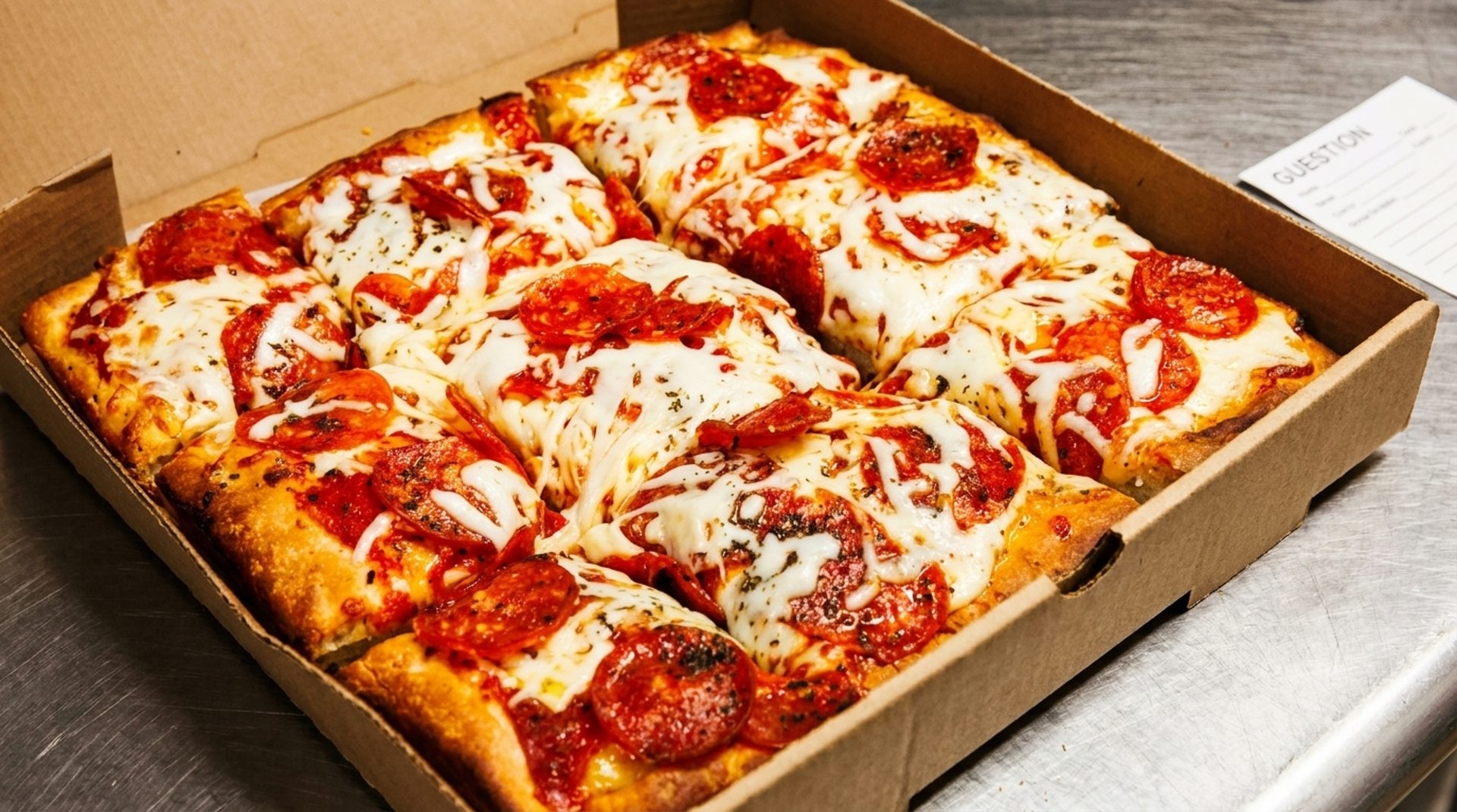 12 inches of serious pizza
