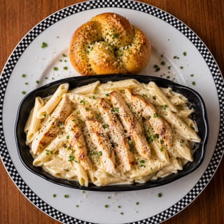 Chicken Penne Alfredo