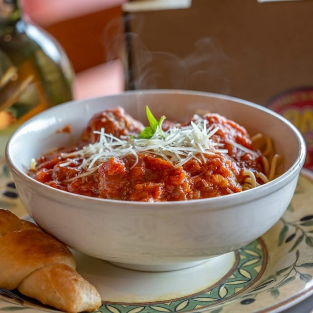 Spaghetti and Meatballs.
