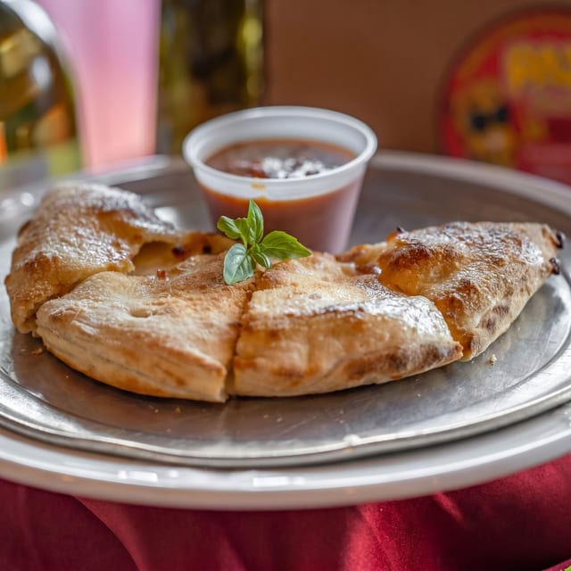 Spicy Hawaiian Calzone.